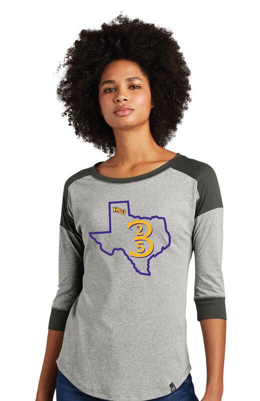 HSU Softball - 325 - 3/4 Sleeve Baseball Raglan Tee