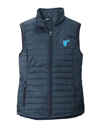Emerson Softball - Ladies Packable Puffy Vest