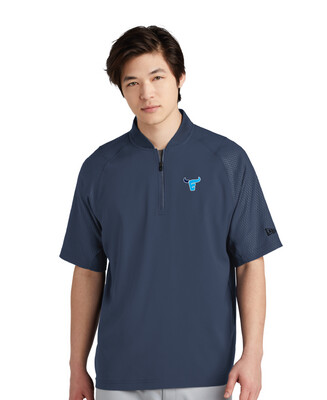 Emerson Baseball - New Era® Short Sleeve 1/4-Zip Jacket