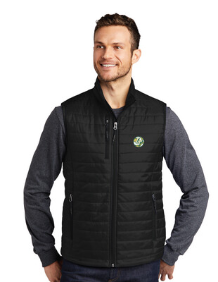 Lebanon Trail Basketball - Mens Packable Puffy Vest