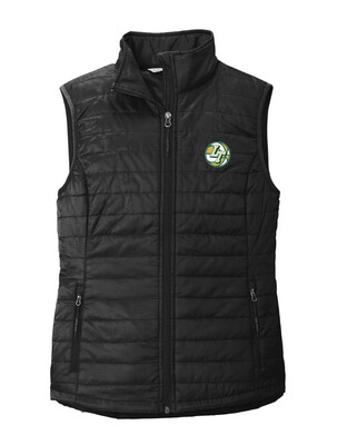Lebanon Trail Basketball - Ladies Packable Puffy Vest