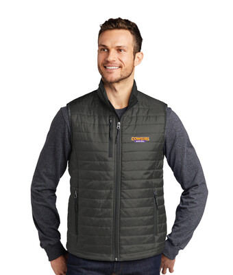 HSU Womens Basketball - Mens Packable Puffy Vest