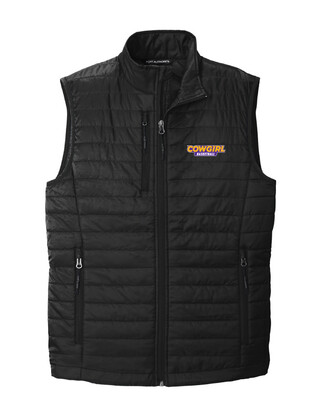 HSU Womens Basketball - Mens Packable Puffy Vest