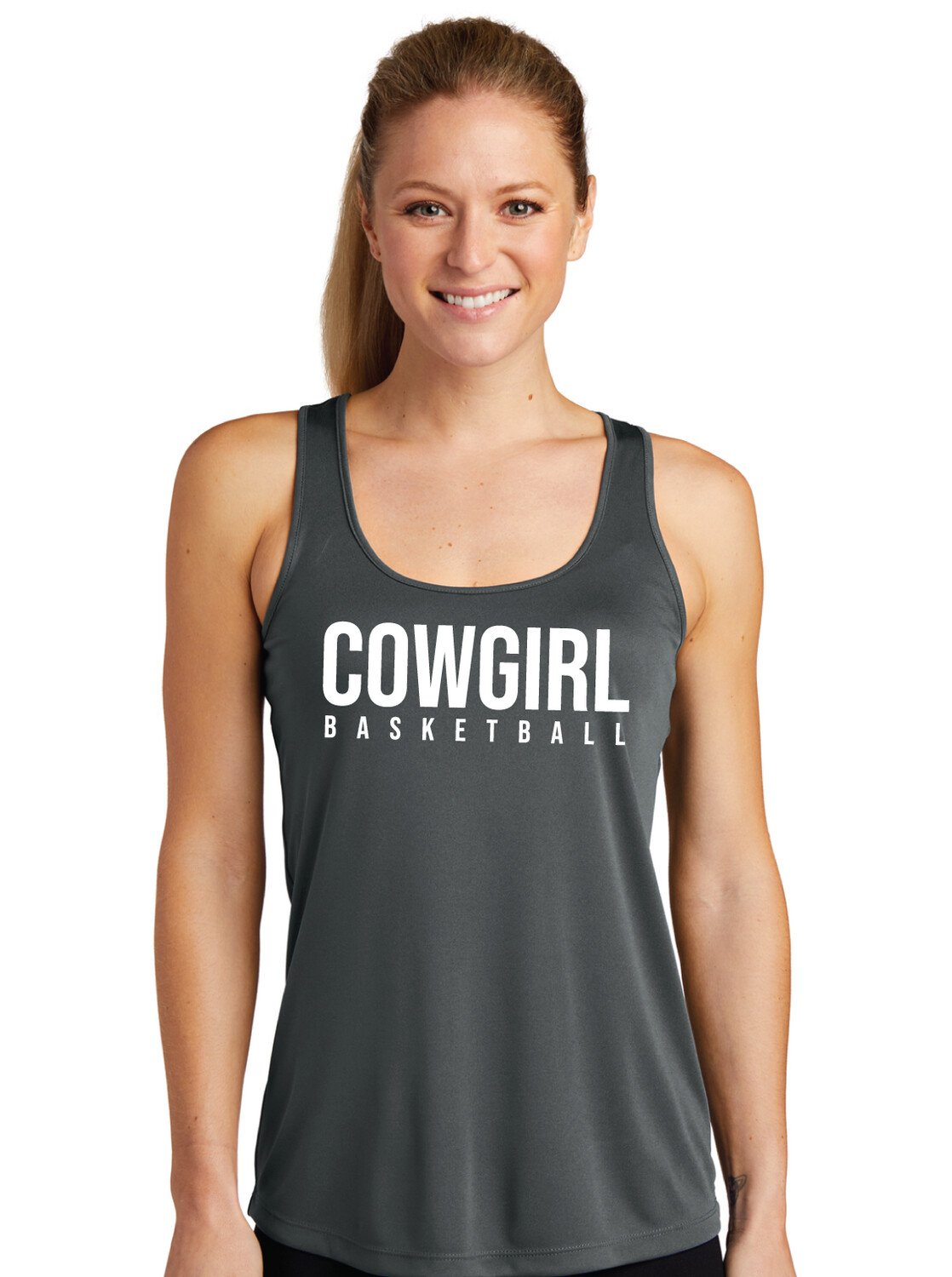 HSU Women&#39;s Basketball - Cowgirl Basketball - Dri-Fit Racerback Tank