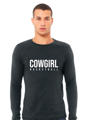 HSU Women&#39;s Basketball - Cowgirl Basketball - Bella+Canvas Long Sleeve