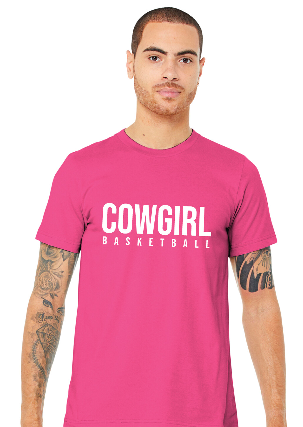 HSU Women&#39;s Basketball - Cowgirl Basketball - Bella+Canvas Short Sleeve