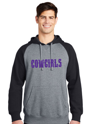 HSU Women&#39;s Basketball - Cowgirls - Raglan Hoodie
