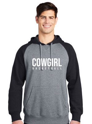 HSU Women&#39;s Basketball - Cowgirl Basketball - Raglan Hoodie