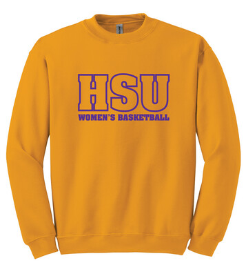 HSU Women's Basketball - Big HSU - Crew Sweatshirt