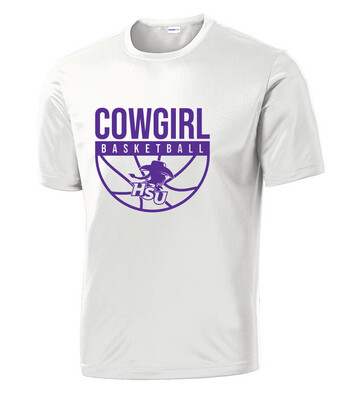 HSU Women's Basketball - Half Basketball - Dri-Fit Short Sleeve