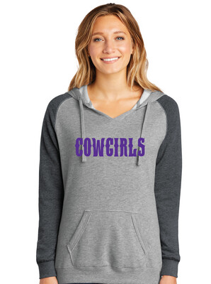 HSU Women&#39;s Basketball - Cowgirls - Lightweight Raglan Hoodie