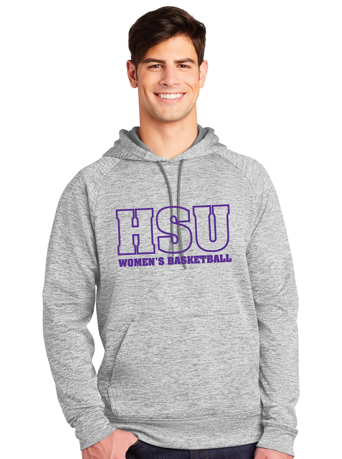 HSU Women&#39;s Basketball - Big HSU - Electric Dri-Fit Hoodie