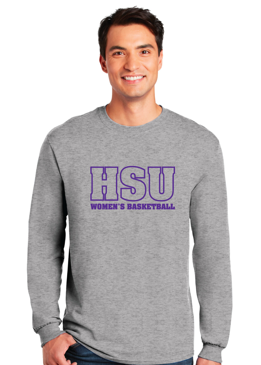 HSU Women&#39;s Basketball - Big HSU - Long Sleeve