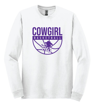 HSU Women's Basketball - Half Basketball - Long Sleeve