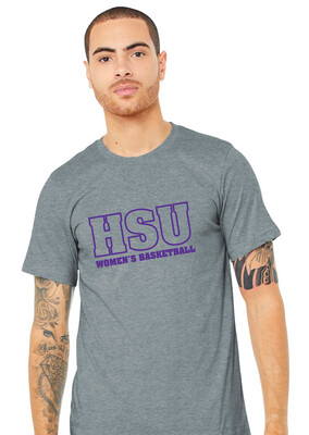 HSU Women&#39;s Basketball - Big HSU - Bella+Canvas Short Sleeve