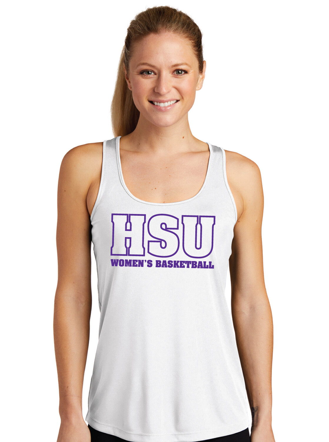 HSU Women&#39;s Basketball - Big HSU - Dri-Fit Racerback Tank