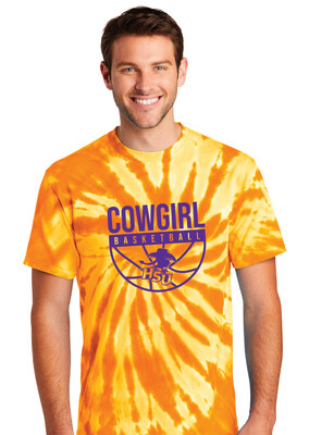HSU Women&#39;s Basketball - Half Basketball - Tie Dye Short Sleeve