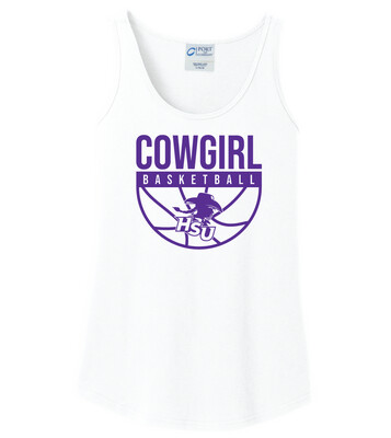 HSU Women's Basketball - Half Basketball - Cotton Tank