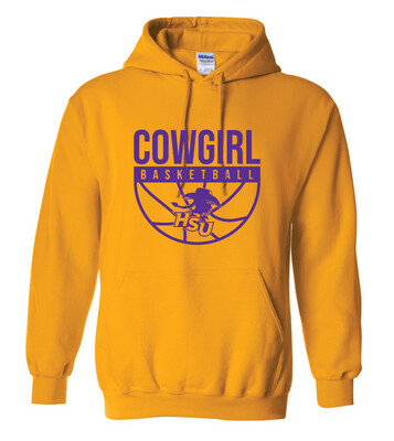 HSU Women's Basketball - Half Basketball - Hoodie