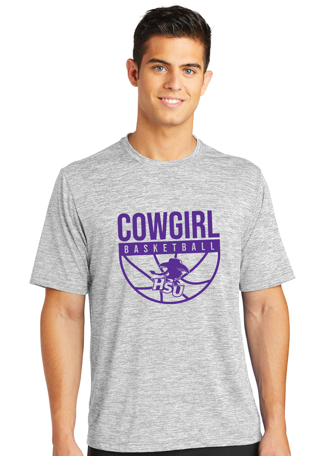 HSU Women&#39;s Basketball - Half Basketball - Electric Dri-Fit Short Sleeve