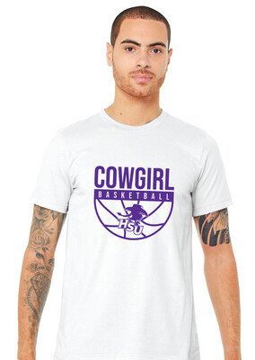 HSU Women&#39;s Basketball - Half Basketball - Bella+Canvas Short Sleeve