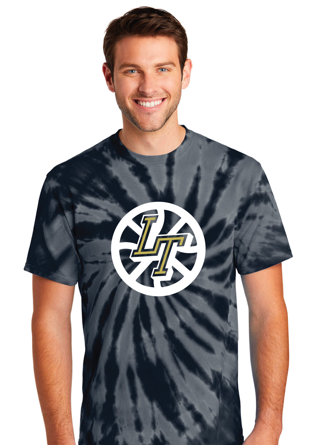 Lebanon Trail Basketball - Big Ball - Tie Dye Short Sleeve