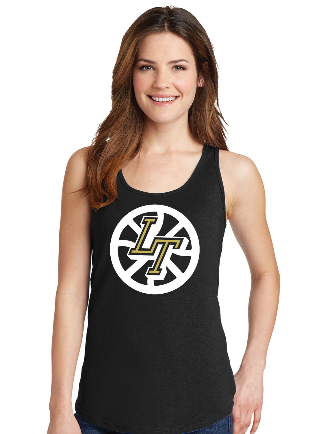 Lebanon Trail Basketball - Big Ball - Cotton Tank