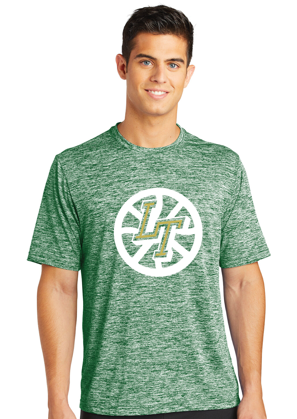 Lebanon Trail Basketball - Big Ball - Electric Dri-Fit Short Sleeve