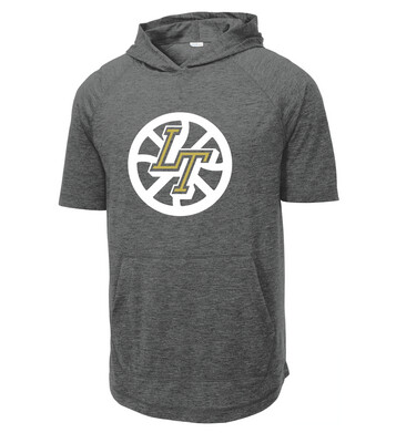 Lebanon Trail Basketball - Big Ball - Short Sleeve Hoodie