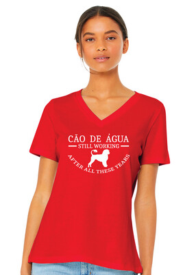OHA- Cāo De Água - Bella+Canvas V-Neck Tee