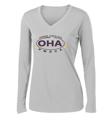 OHA - Leash - Dri-Fit V-Neck Long Sleeve