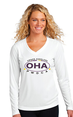OHA - Leash - Dri-Fit V-Neck Long Sleeve