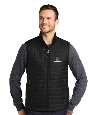DCC Softball - Mens Packable Puffy Vest