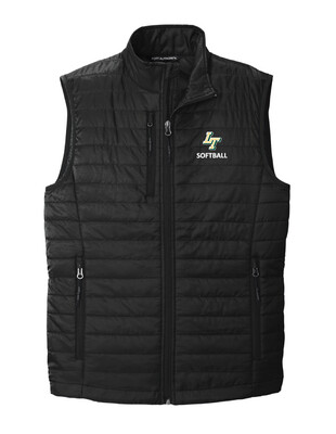 Lebanon Trail Softball - Mens Packable Puffy Vest