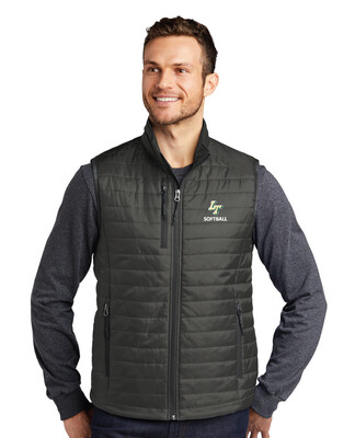 Lebanon Trail Softball - Mens Packable Puffy Vest