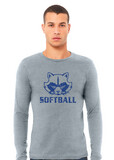 Frisco Softball - Raccoon - Bella+Canvas Long Sleeve