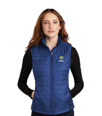 Frisco Softball - Ladies Packable Puffy Vest