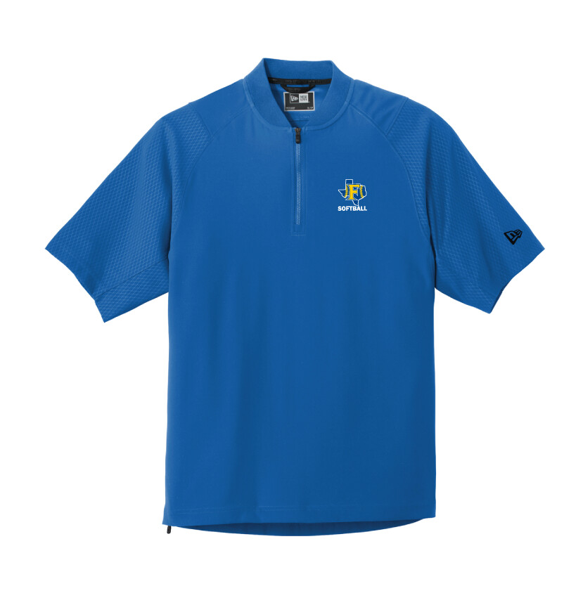 Frisco Softball - New Era® Short Sleeve 1/4-Zip Jacket, Color: Royal