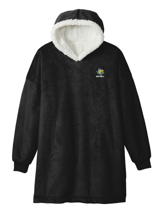 Frisco Softball - Wearable Blanket, Color: Black