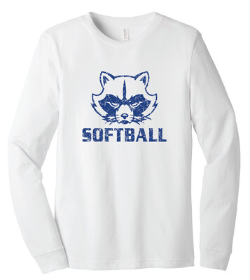 Frisco Softball - Raccoon - Bella+Canvas Long Sleeve