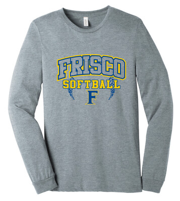 Frisco Softball - Frisco SB - Bella+Canvas Long Sleeve