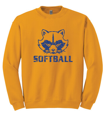 Frisco Softball - Raccoon - Crew Sweatshirt