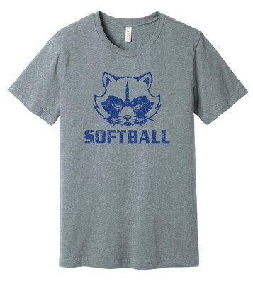 Frisco Softball - Raccoon - Bella+Canvas Short Sleeve