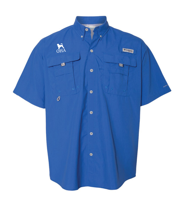 OHA - Columbia PFG Bahama™ II Shirt, Color: Vivid Blue