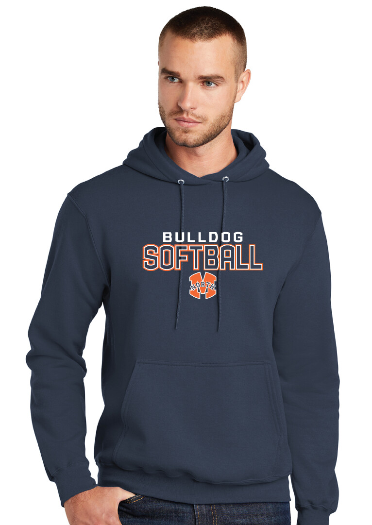 McKinney North Softball - Block - Hoodie