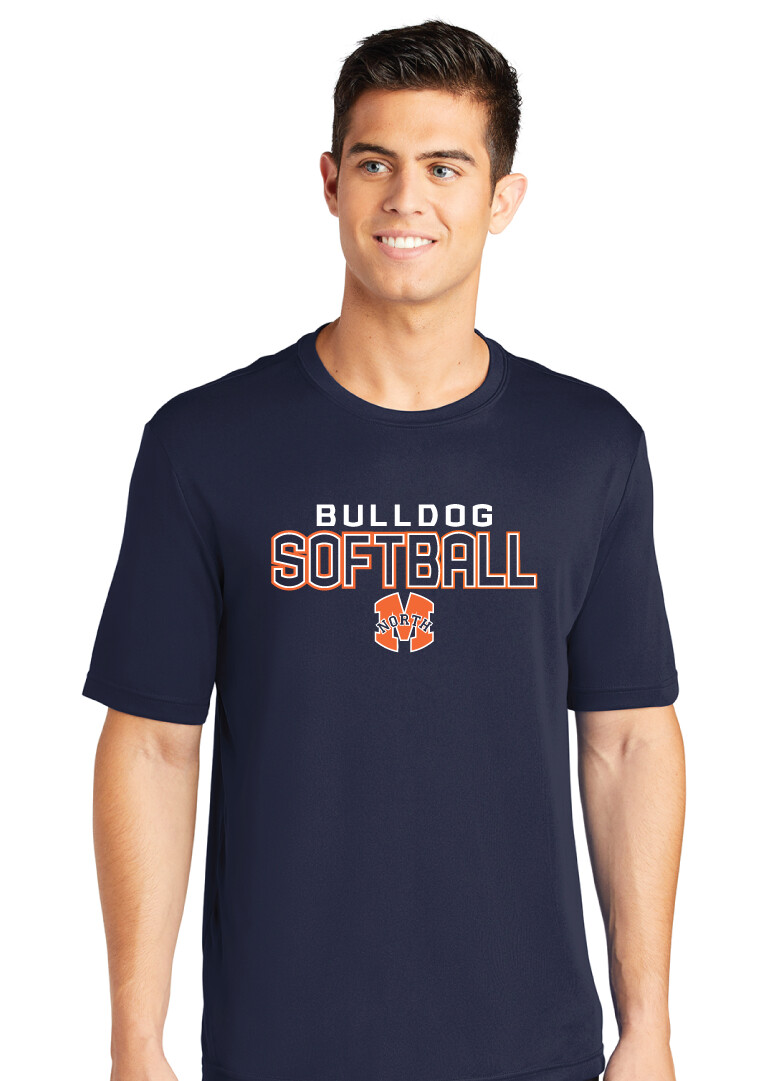 McKinney North Softball - Block - Dri-Fit Short Sleeve