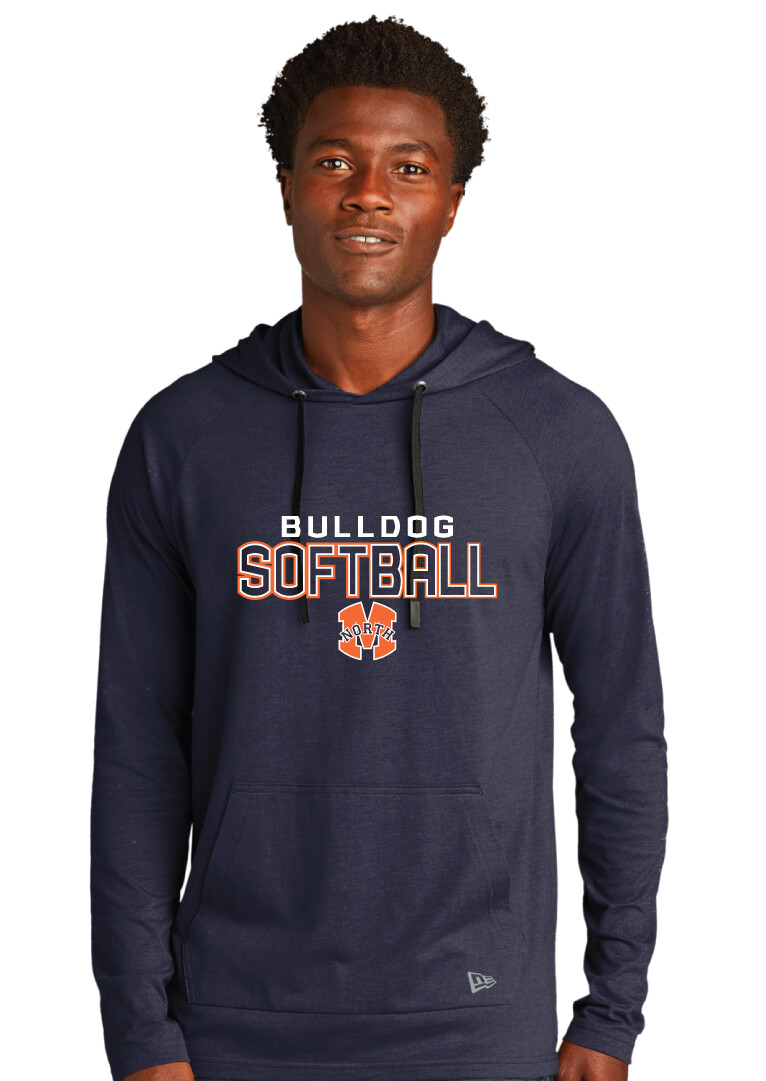 McKinney North Softball - Block - Tri-Blend Hoodie