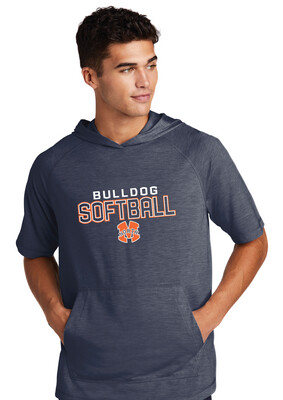 McKinney North Softball - Block - Short Sleeve Hoodie