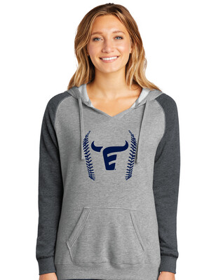 Emerson Softball - Ball - Lightweight Raglan Hoodie