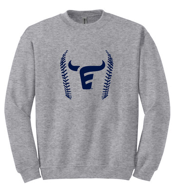 Emerson Softball - Ball - Crew Sweatshirt